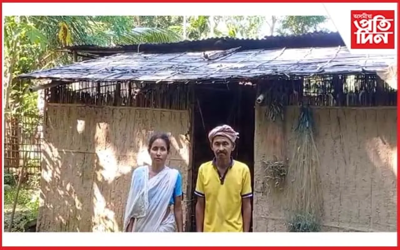 চৰকাৰী আঁচনিৰ পৰা বঞ্চিত ৰঞ্জিত লস্কৰৰ কৰুণ গাঠা...