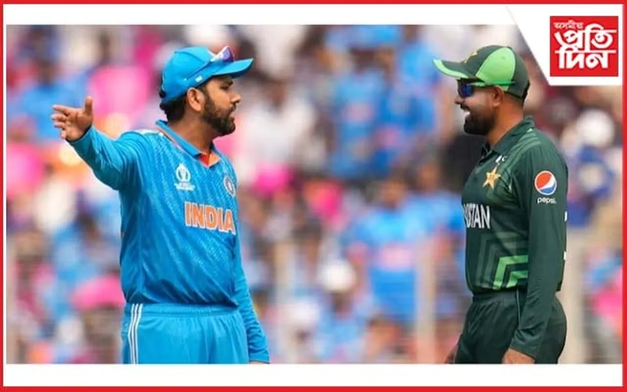 ৰোহিত শৰ্মাৰ হাতত পতন পাকিস্তানৰ পেছ আক্ৰমণৰ দম্ভঃ বিশ্বকাপত ভাৰত অপ্ৰতিৰোধ্য...