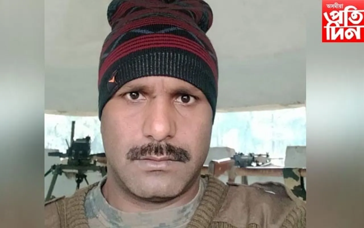  চিআৰপিএফ জোৱান গোলাপ হুছেইনৰ  জানাজা সম্পন্ন