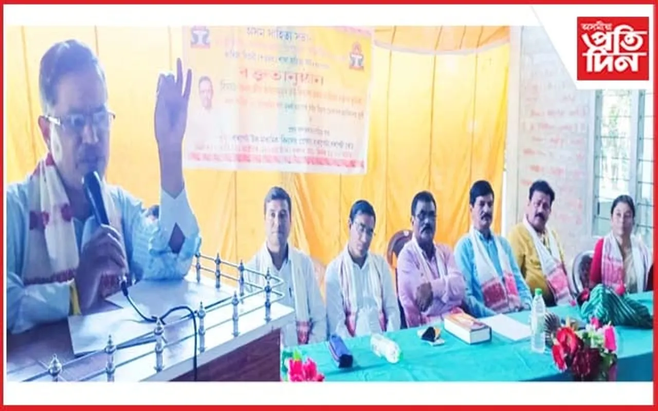 অসমত আন ভাষাৰ কোনো জনগোষ্ঠীয়ে নিৰপত্তাহীনতাত ভুগিব নালাগেঃ ড০ উপেন্দ্ৰজিৎ শৰ্মা