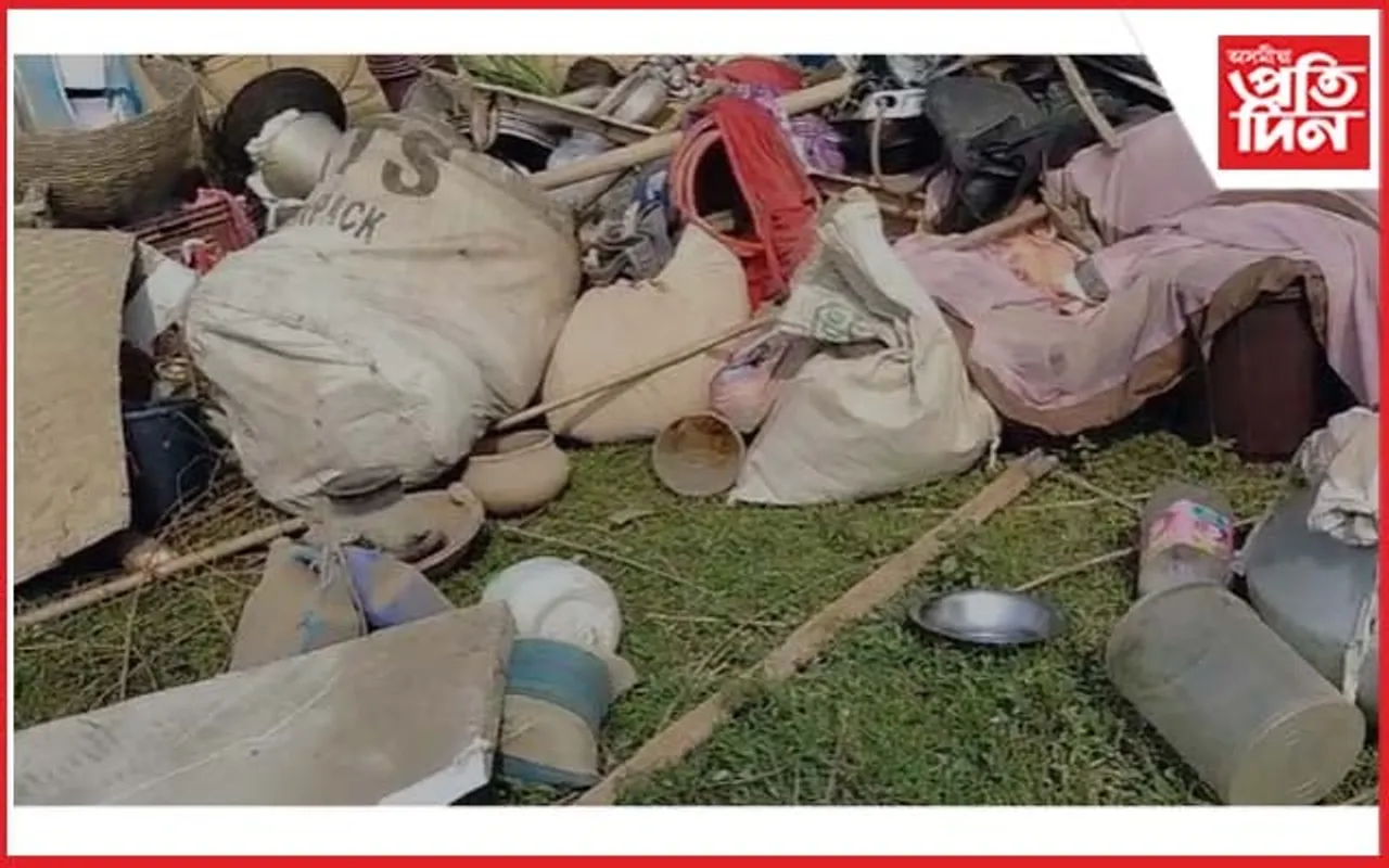 ভূমি বিবাদৰ বাবেই গুণ্ডাবাহিনী লগাই ভাঙিলে ঘৰ, লুটি নিলে আ-অলংকাৰ...