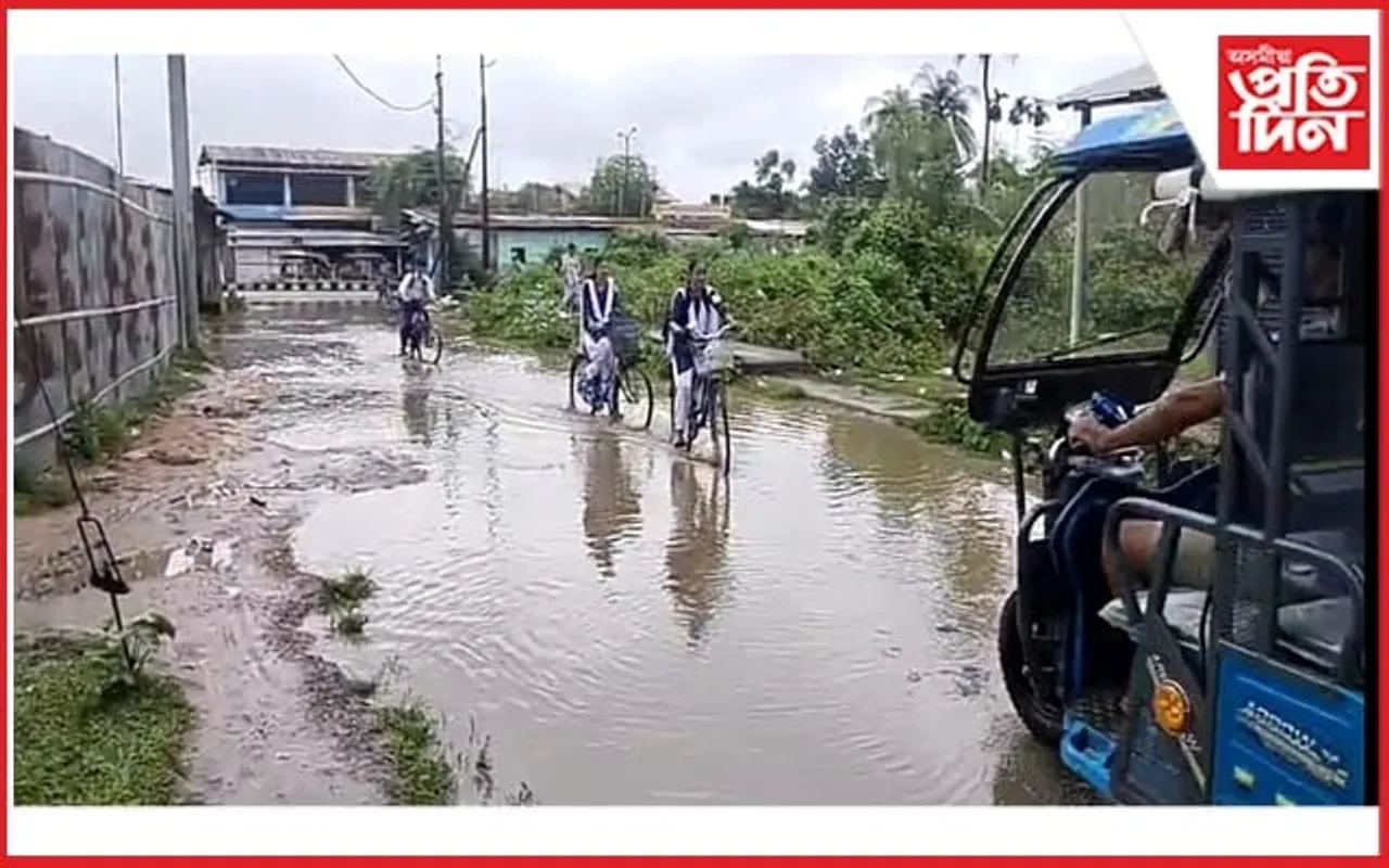 হাওৰাঘাটৰ জৰাজীৰ্ণ বাট-পথ মেৰামতিৰ আহ্বান স্থানীয় ৰাইজৰ 