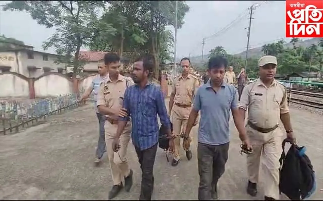 লিডুত সজীৱ গুলী-পিষ্টলসহ ২ জন আটক