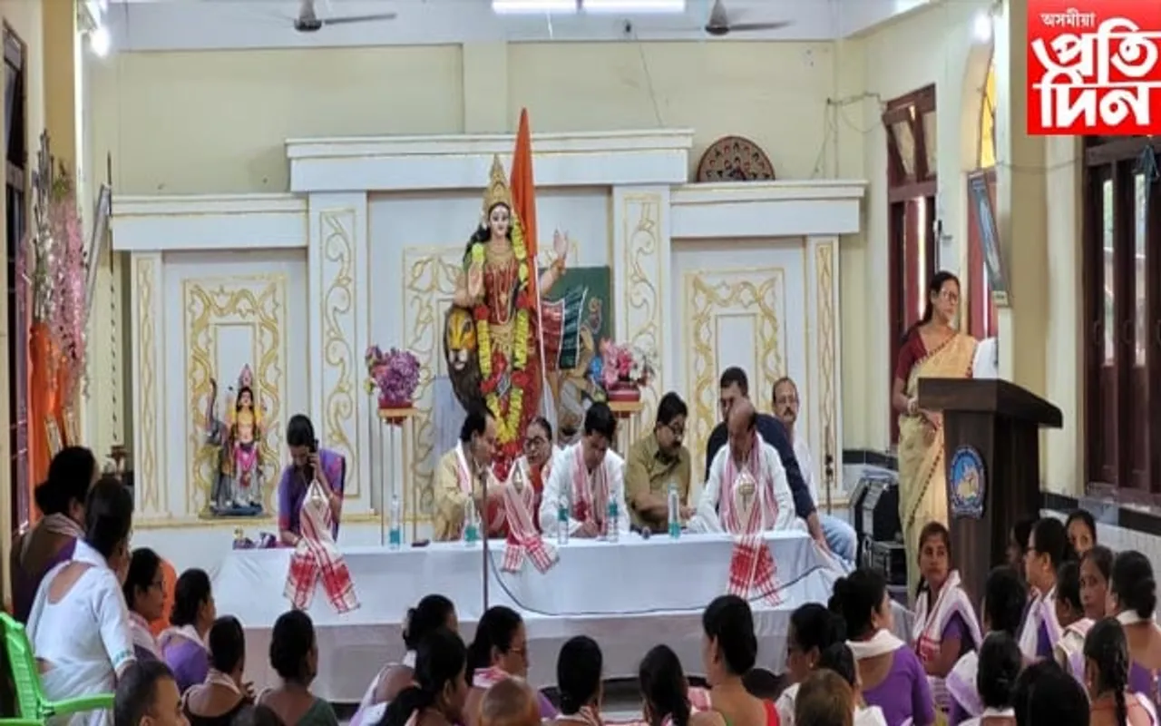 সদৌ ধুবুৰী জিলা সত্ৰ মহাসভাৰ  বৰ্দ্ধিত সাধাৰণ সভা সম্পন্ন 