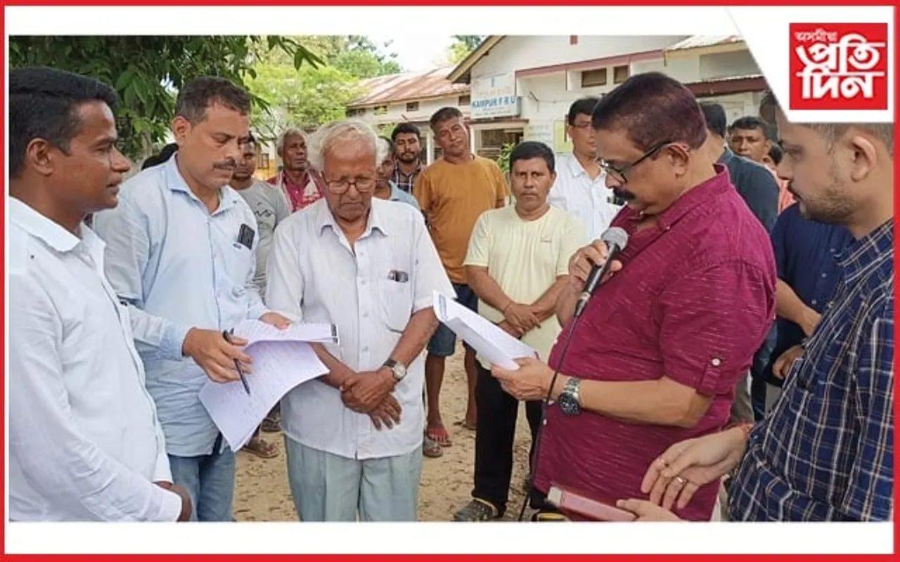কামপুৰ প্ৰিণ্ট মিডিয়া এছ'চিয়েচনৰ প্ৰতিবাদ : স্বাস্থ্য মন্ত্ৰীলৈ স্মাৰক পত্ৰ