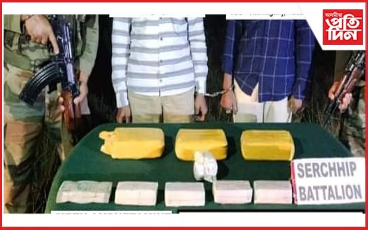 মিজোৰামত ১২.১২ কোটিৰ মেথামফেটামাইন টেবলেট জব্দ