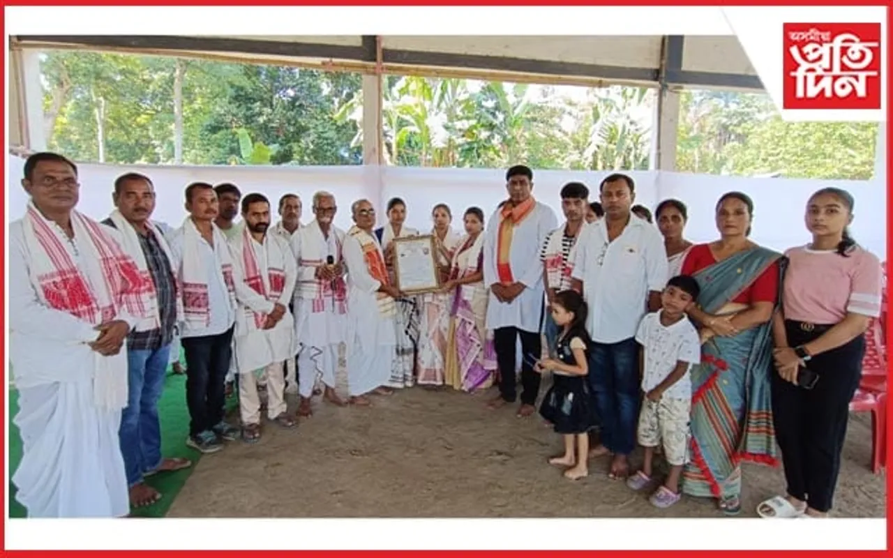 বিশিষ্ট সমাজকৰ্মী নৱজ্যোতি বৰাৰ ৰাজহুৱা শ্ৰদ্ধাঞ্জলি অনুষ্ঠান সম্পন্ন...