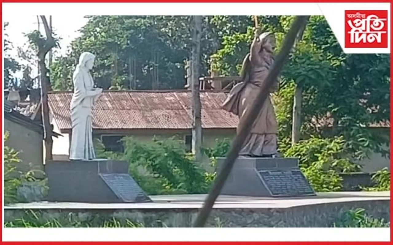 হাবি-বননিৰ মাজত বোকাখাতৰ পঞ্চ ছহিদ উদ্যান