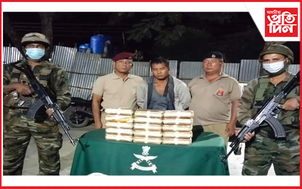 মিজোৰামত ৪৫ কোটি টকাৰ মেথামফেটামাইন টেবলেট জব্দ