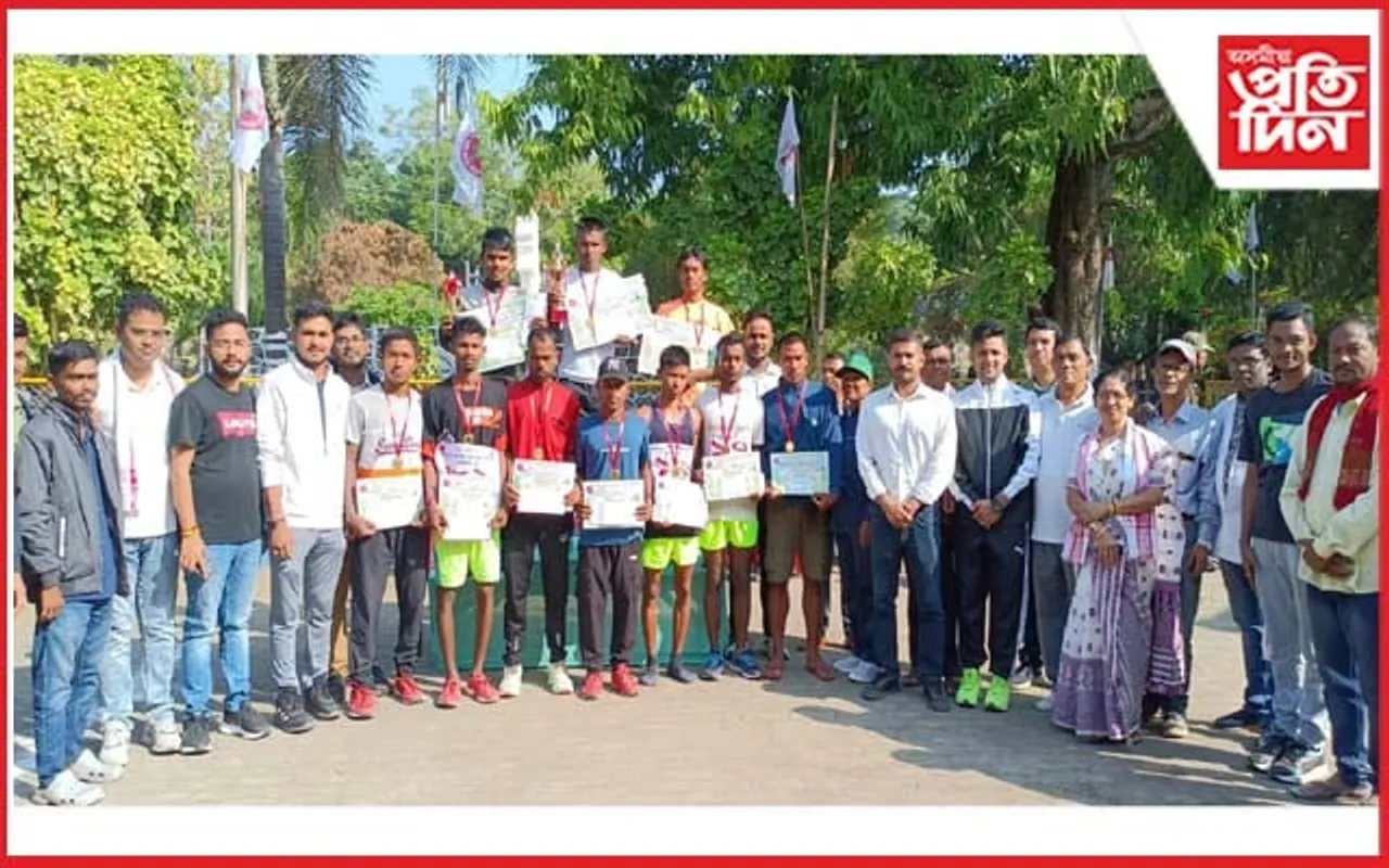 সদৌ অসম কলীয়াভোমোৰা মাৰাথন দৌৰ প্ৰতিযোগিতা