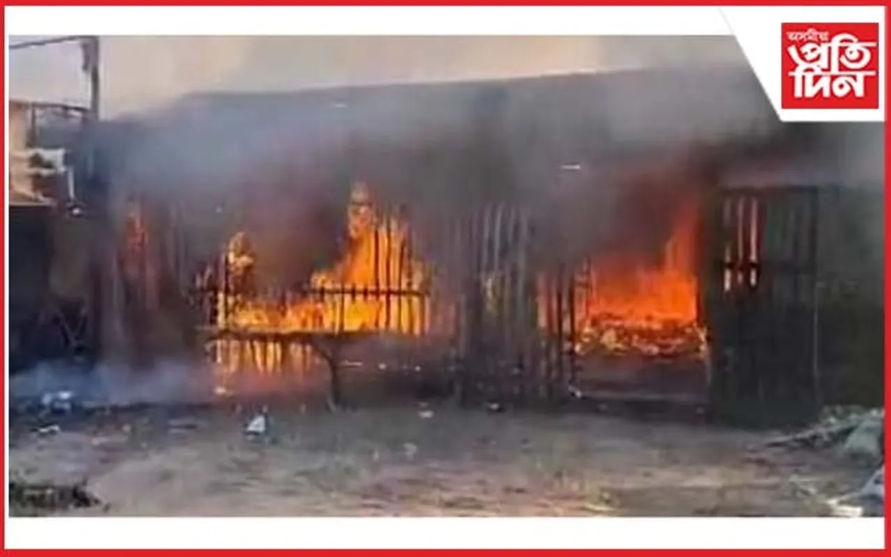 কামৰূপ জিলাৰ বেজেৰাত ভয়ংকৰ অগ্নিকাণ্ড