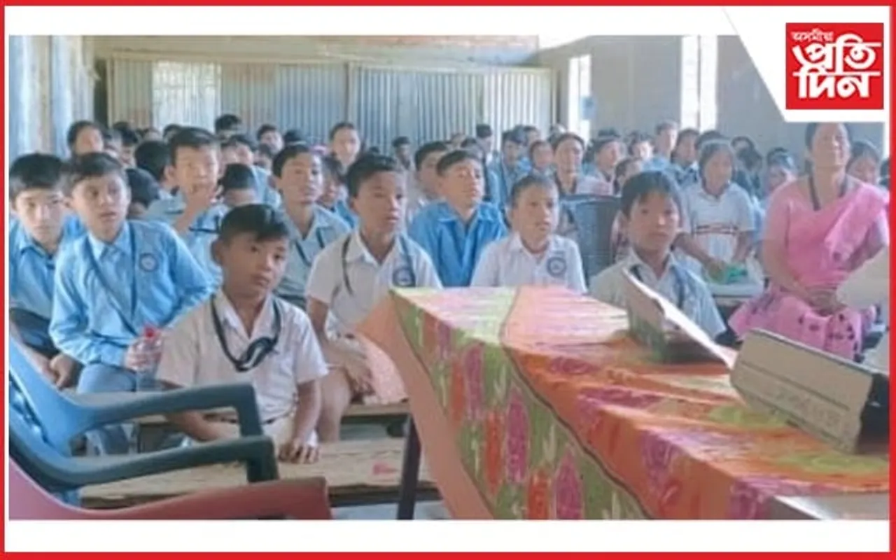 সোনাৰী চাপৰি জাতীয় বিদ্যালয়ৰ অষ্টাদশ বাৰ্ষিক অধিবেশন সম্পন্ন...