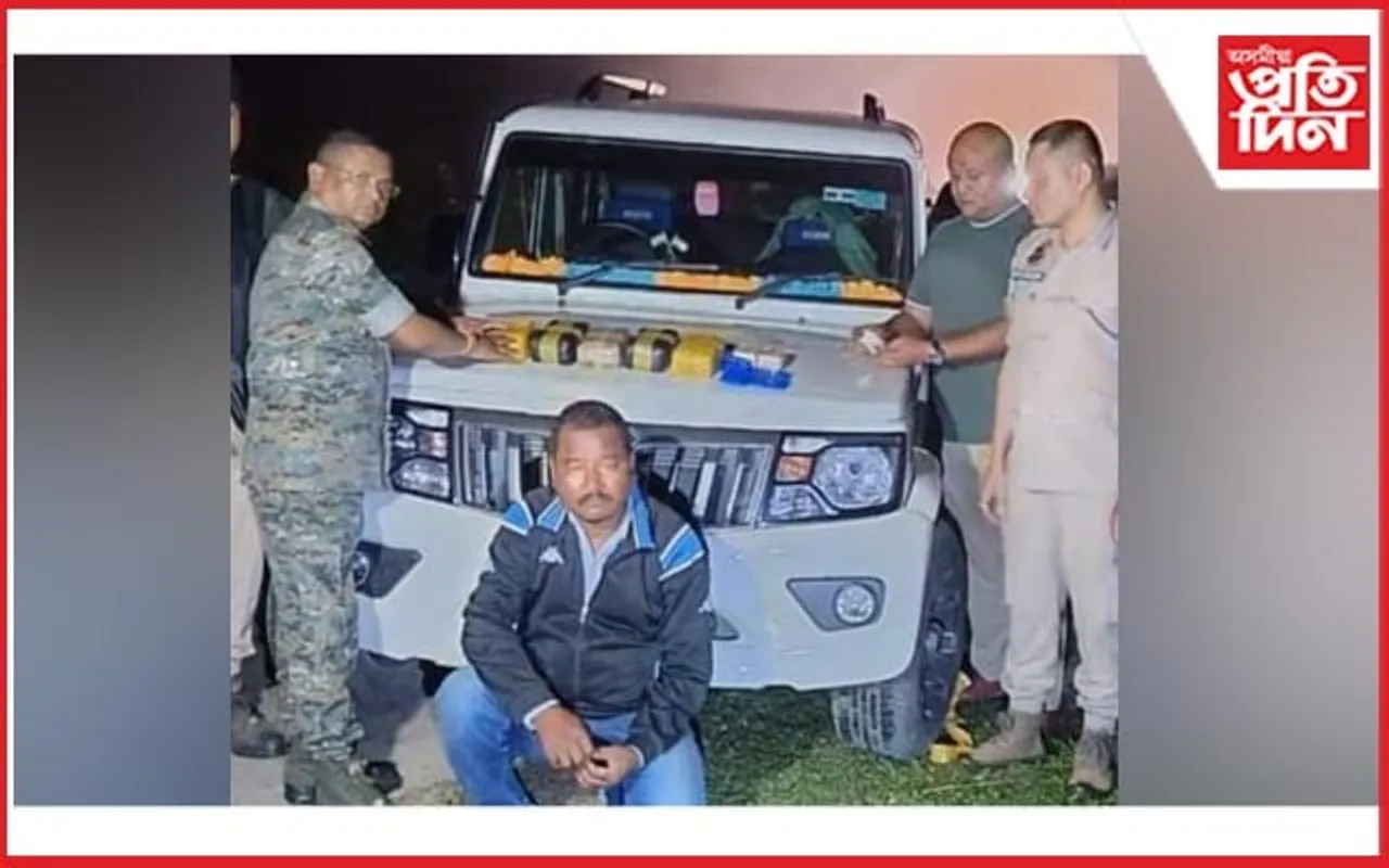 প্ৰায় ১০ কোটি টকাৰ য়াবা টেবলেট জব্দ, গ্ৰেপ্তাৰ ২ জন
