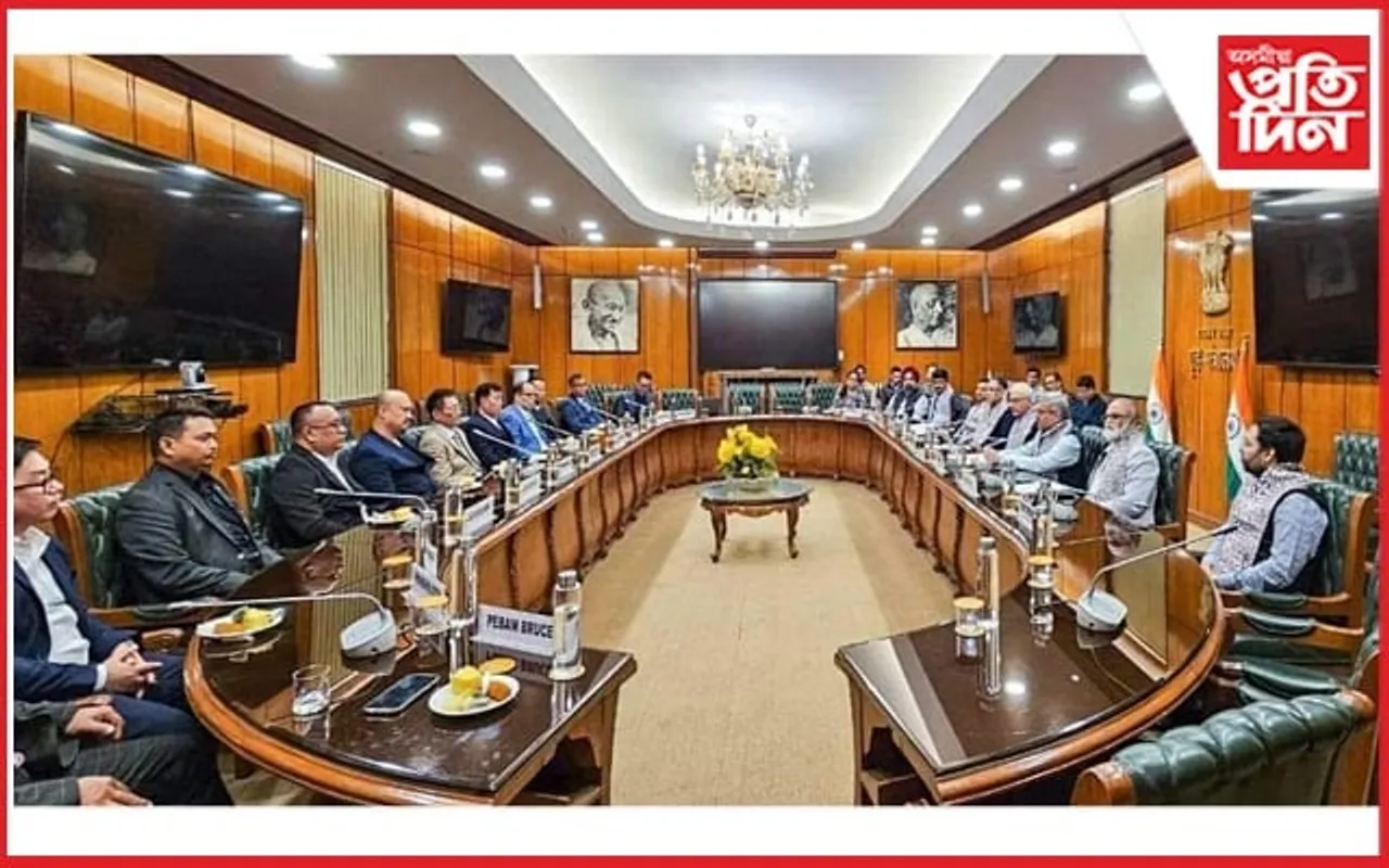 মণিপুৰৰ বিদ্ৰোহী সংগঠন UNLF  আৰু কেন্দ্ৰীয় চৰকাৰৰ মাজত ঐতিহাসিক শান্তি চুক্তি স্বাক্ষৰ