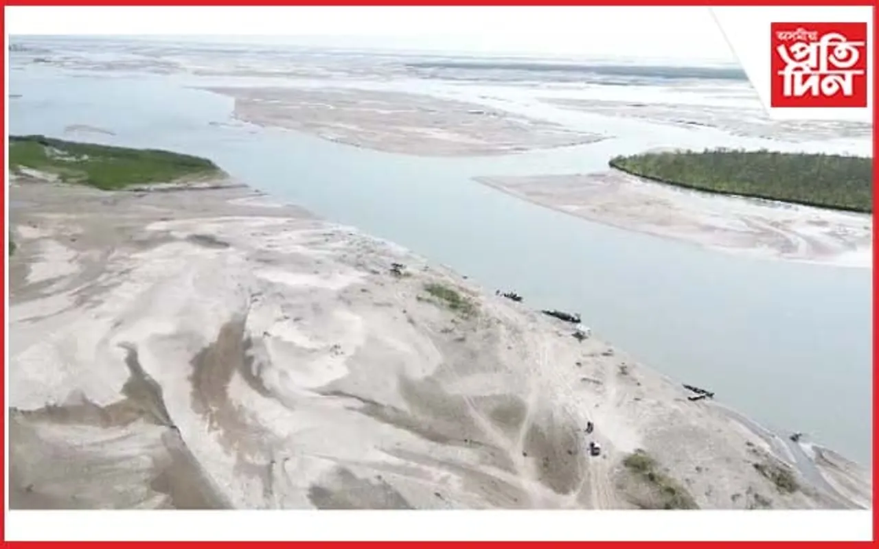 পুনৰ শুকাইছে চিয়াং নদীৰ পানী : চীনত নদীবান্ধ নিৰ্মাণৰ সন্দেহ ৰাইজৰ
