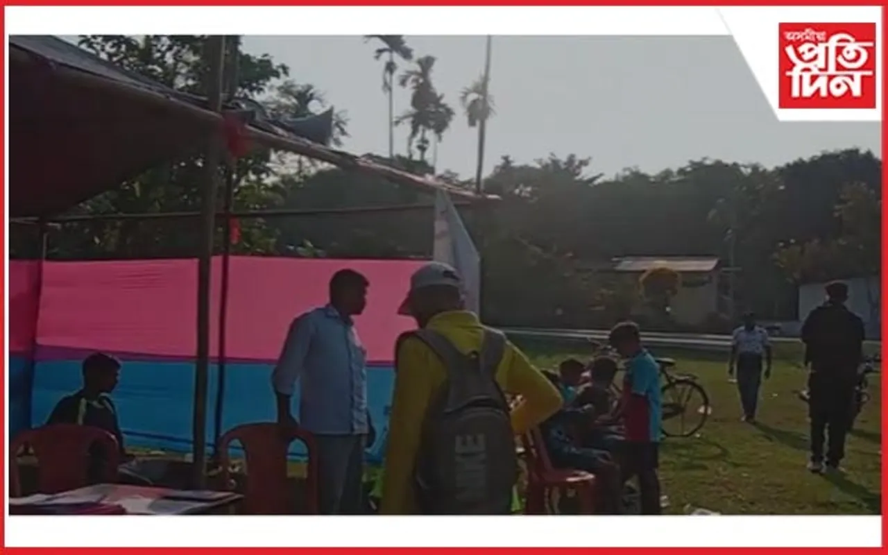 বাৰাংহাটী গাঁও পঞ্চায়তত খেল মহাৰণৰ 'ফ্লপ  শ্ব'
