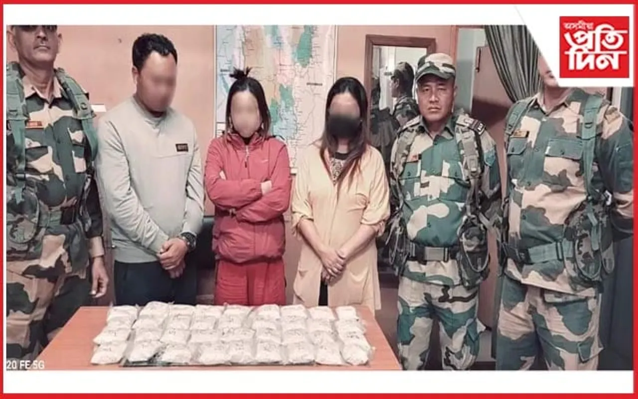 মিজোৰামত বুজন পৰিমাণৰ নিচাজাতীয় টেবলেট জব্দ, গ্ৰেপ্তাৰ ৩ জন