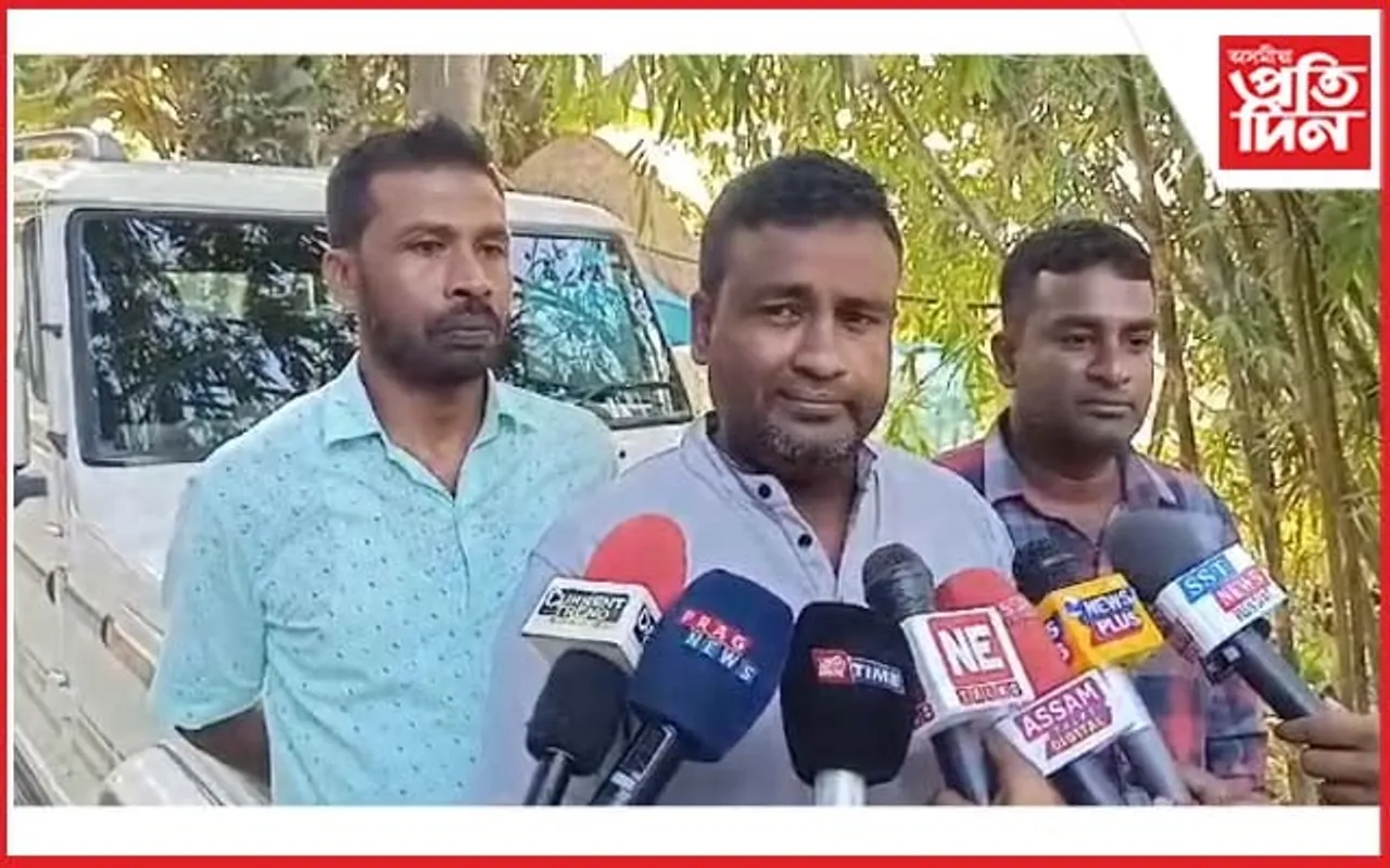 বিজেপি সংখ্যালঘু মৰ্চাৰ ৰাজ্যিক উপ সভাপতিৰ সংবাদমেল