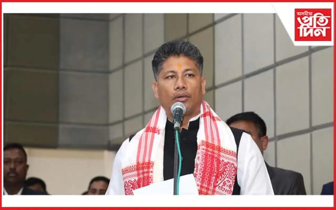 বঢ়মপুৰ সমষ্টিত একাধিক উন্নয়নমূলক আঁচনিৰ শুভাৰম্ভ আৰু উদ্বোধন মন্ত্ৰী পীযুষ হাজৰীকাৰ