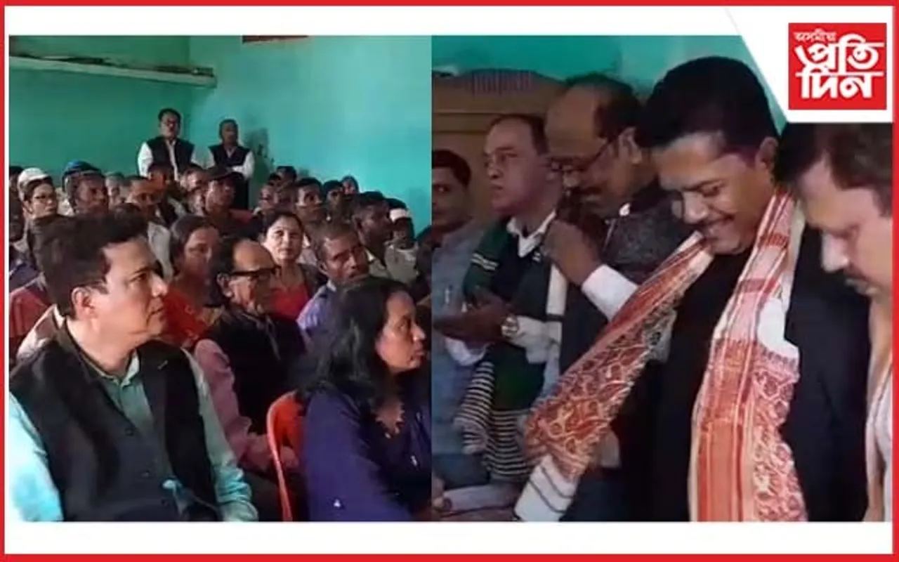 জামুগুৰিহাটত প্ৰদেশ কংগ্ৰেছৰ সভাপতি ভূপেন বৰা : নদুৱাৰ কংগ্ৰেছৰ বুথ লেবেল প্ৰশিক্ষণ শিবিৰ 