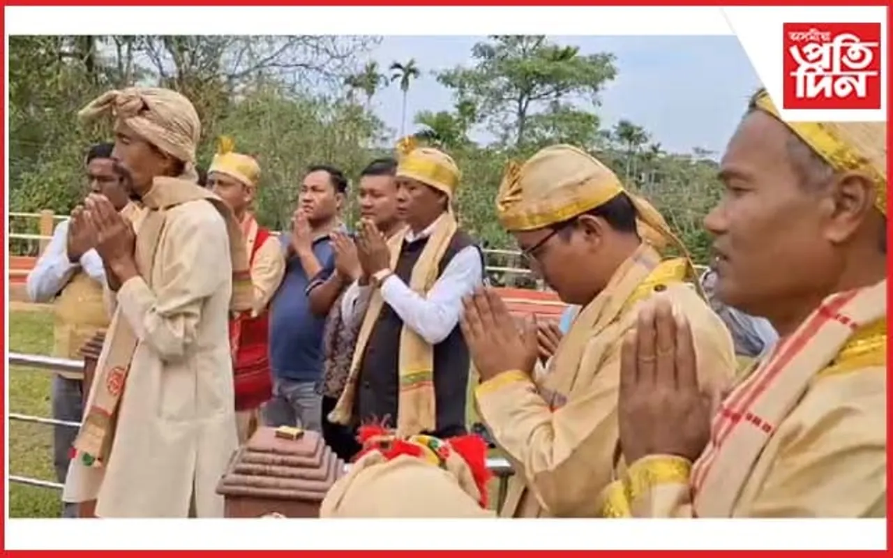 চৰাইদেউত চাওলুং চুকাফাক স্মৰণ