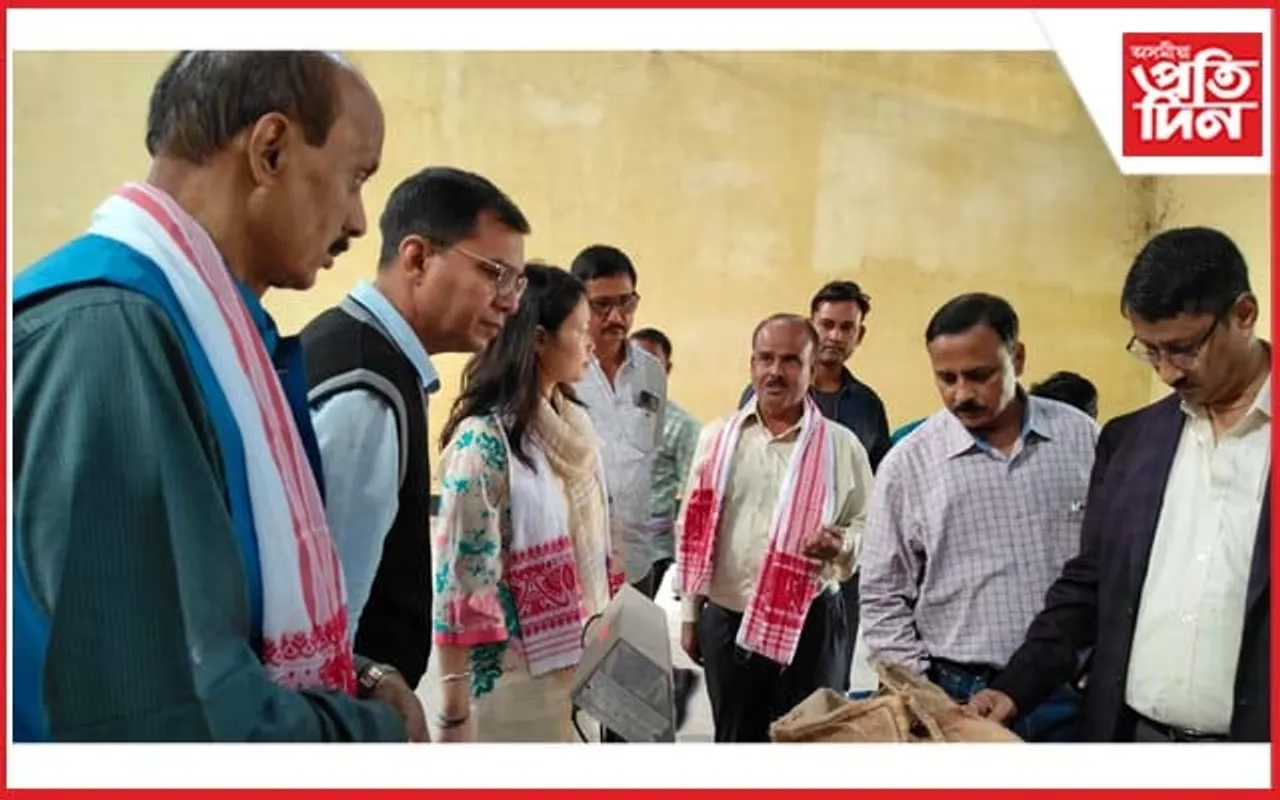 কামৰূপ জিলাৰ ৭টা ধান ক্ৰয় কেন্দ্ৰত সমৰ্থিত মূল্যত ধান ক্ৰয়ৰ প্ৰক্ৰিয়া আৰম্ভ