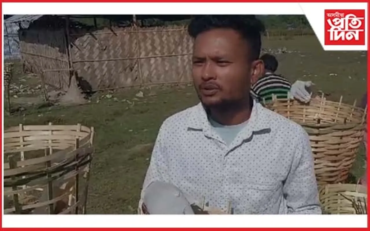 চৰাইদেউ মৈদাম ক্ষেত্ৰলৈ নিজে প্ৰস্তুত কৰা শতাধিক ডাষ্টবিন আগবঢ়ালে চিৰঞ্জীতে