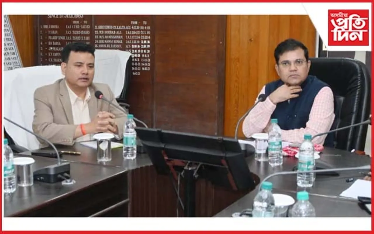 আকাংক্ষিত জিলা হিচাপে দৰঙে লাভ কৰা অগ্রগতিৰ পৰ্যালোচনা