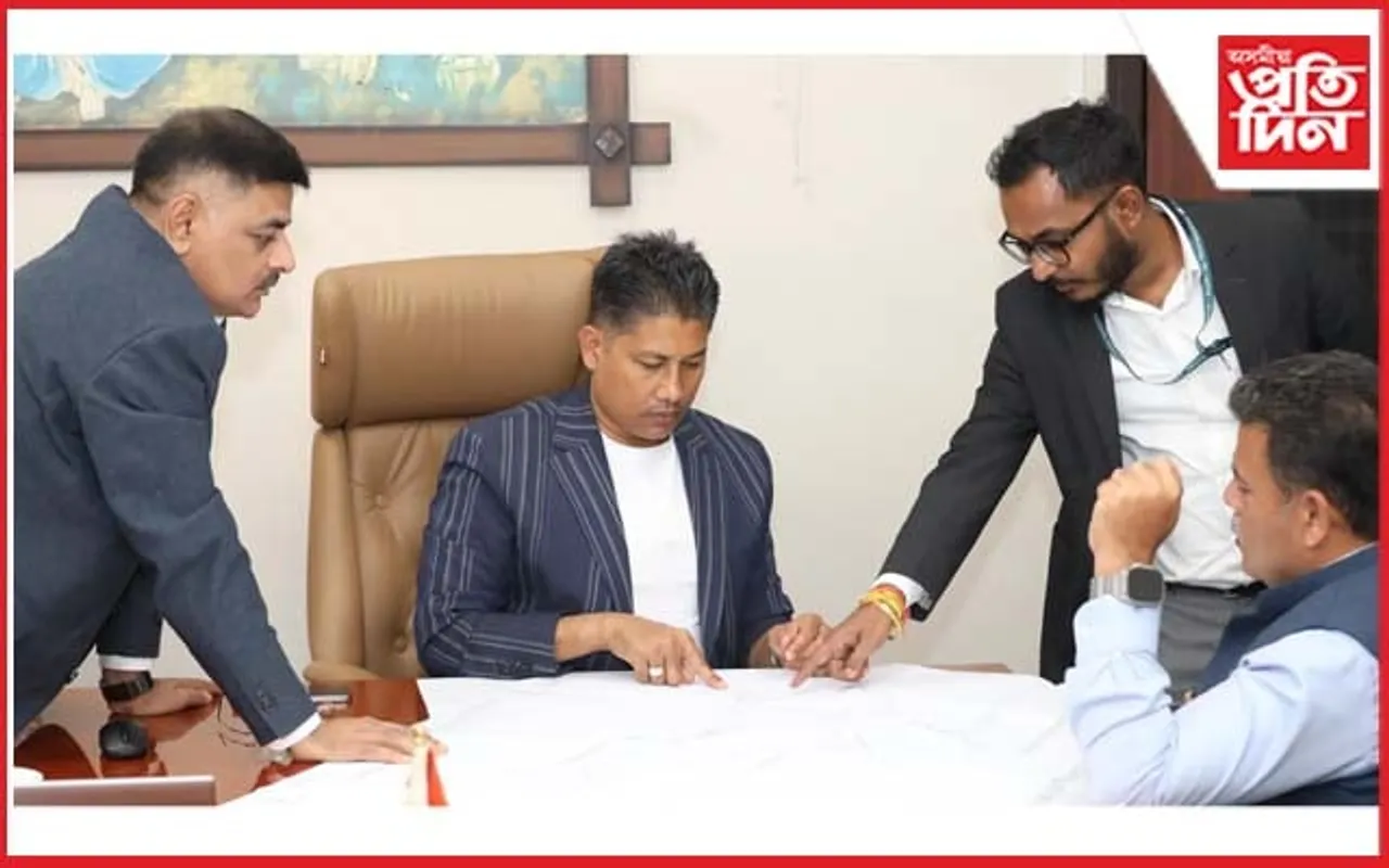 দীপৰ বিল সংৰক্ষণৰ বিষয় পৰ্যালোচনা বৈঠকত মন্ত্ৰী পীযুষ হাজৰীকা