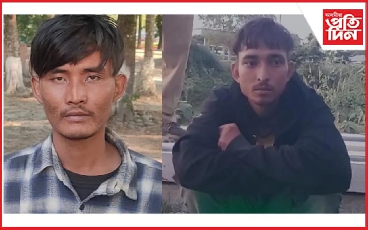  ড্ৰাগছসহ দুই গভাইত চোৰক আটক চাৰিদুৱাৰ আৰক্ষীৰ