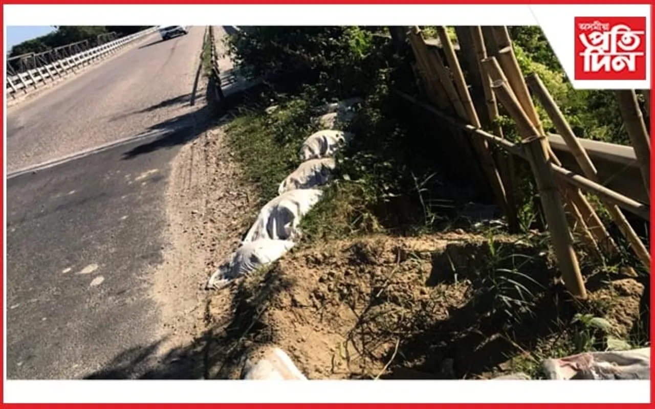 লোকনিৰ্মাণ বিভাগৰ অৱজ্ঞা : মৰণফাণ্ডত পৰিণত ঢকুৱাখনাৰ ৰাজপথ