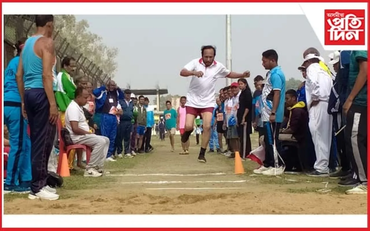 সদৌ অসম মাষ্টাৰ্ছ এথেলেটিকছ চেম্পিয়নশ্বিপৰ দ্বিতীয় দিনাৰ ফলাফল