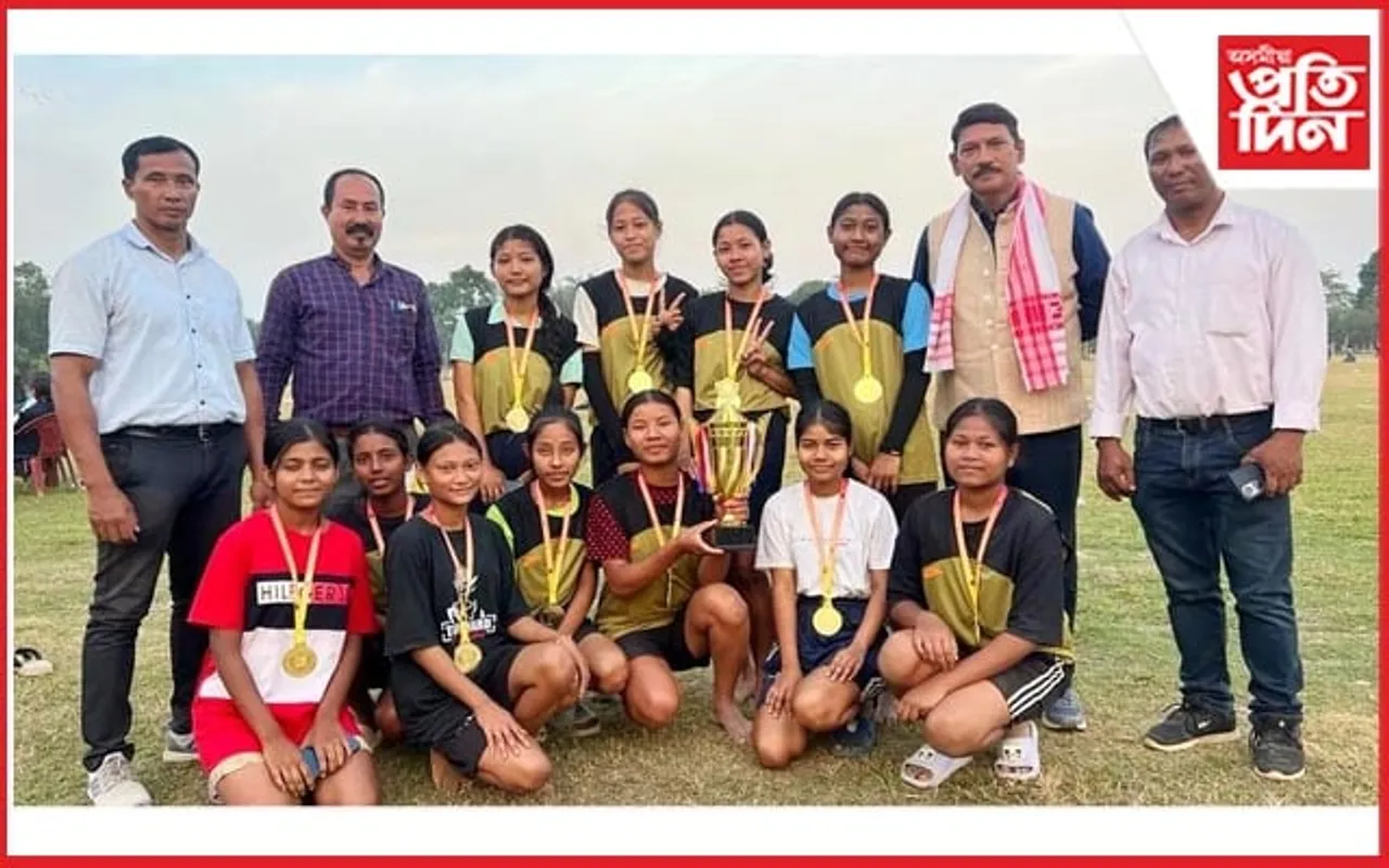 তিতাবৰত অনুষ্ঠিত খেল মহাৰণত ছোৱালীৰ কাবাদী প্ৰতিযোগিতা সম্পন্ন