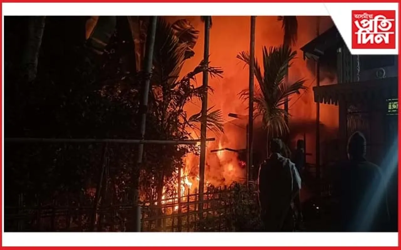 বটদ্ৰৱাত ভয়ংকৰ অগ্নিকাণ্ড