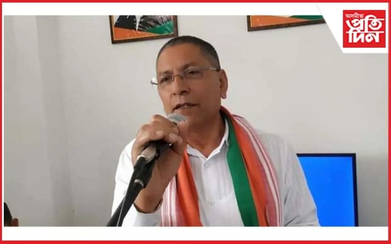 ধেমাজি জিলা বিজেপি সভাপতিৰ পদত্যাগ