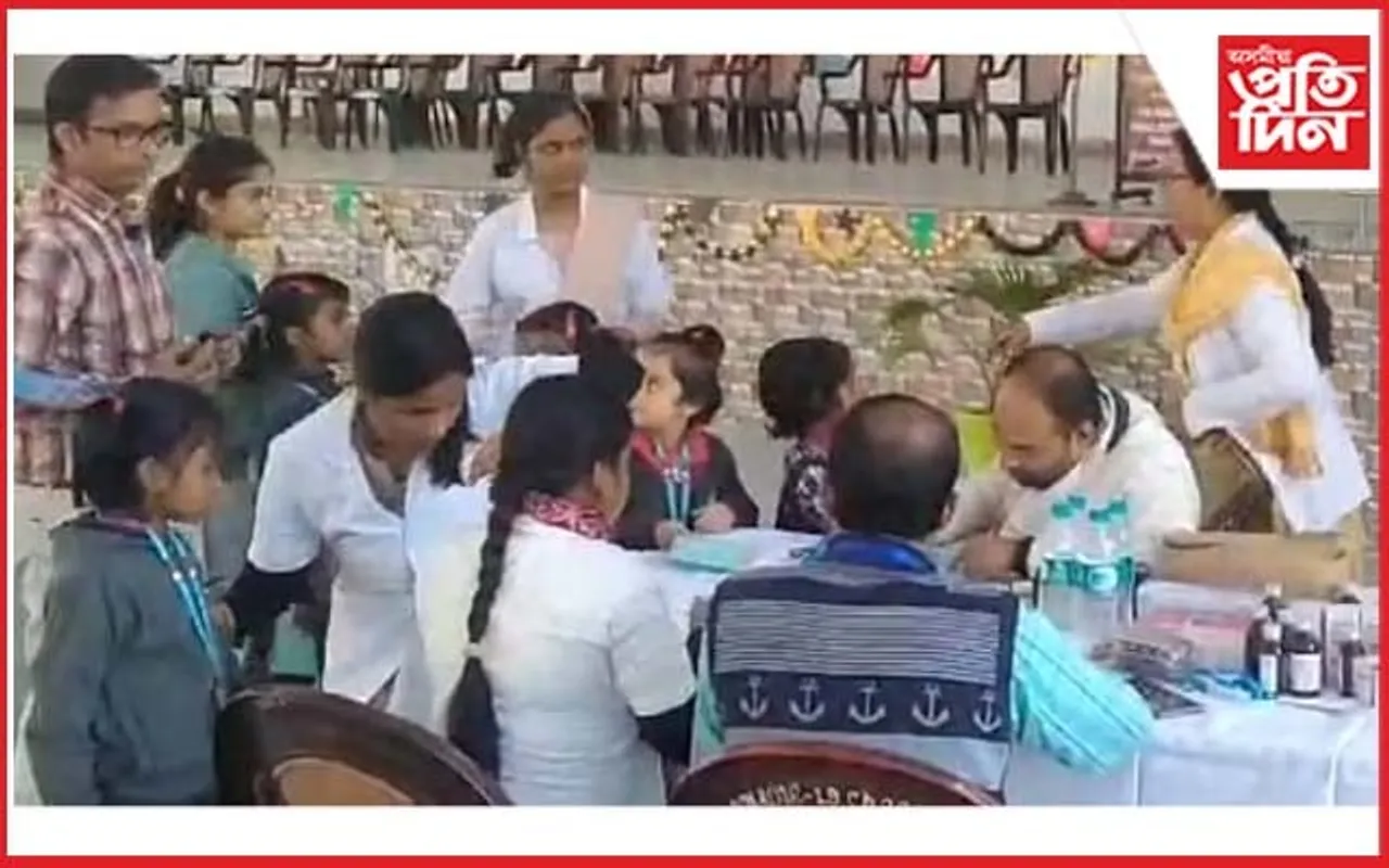 মিছা কেন্দ্ৰীয় বিদ্যালয়ত স্বাস্থ্য পৰীক্ষা শিবিৰ
