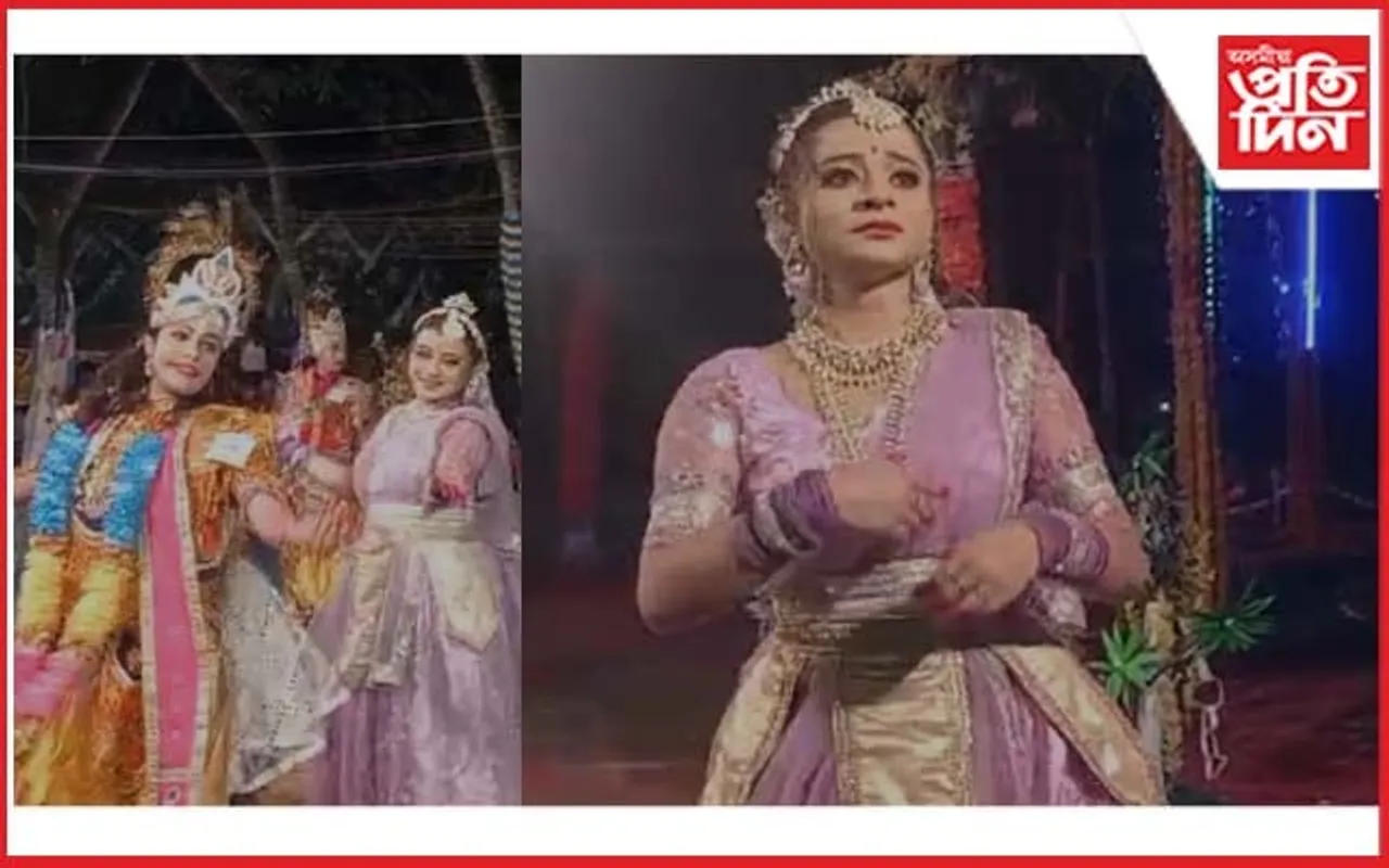 ৰঙাচকুৱা ৰাস মহোৎসৱত ৰাধাৰ চৰিত্ৰত মোহময়ী অভিনেত্ৰী অনন্যা কাশ্যপ