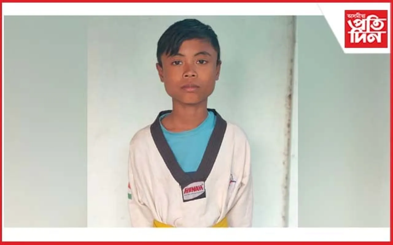 ৰাষ্ট্ৰীয় টাইকোৱানণ্ডো প্ৰতিযোগিতালৈ নিৰ্বাচিত বৰহোলাৰ ৰিদিপ বৰা