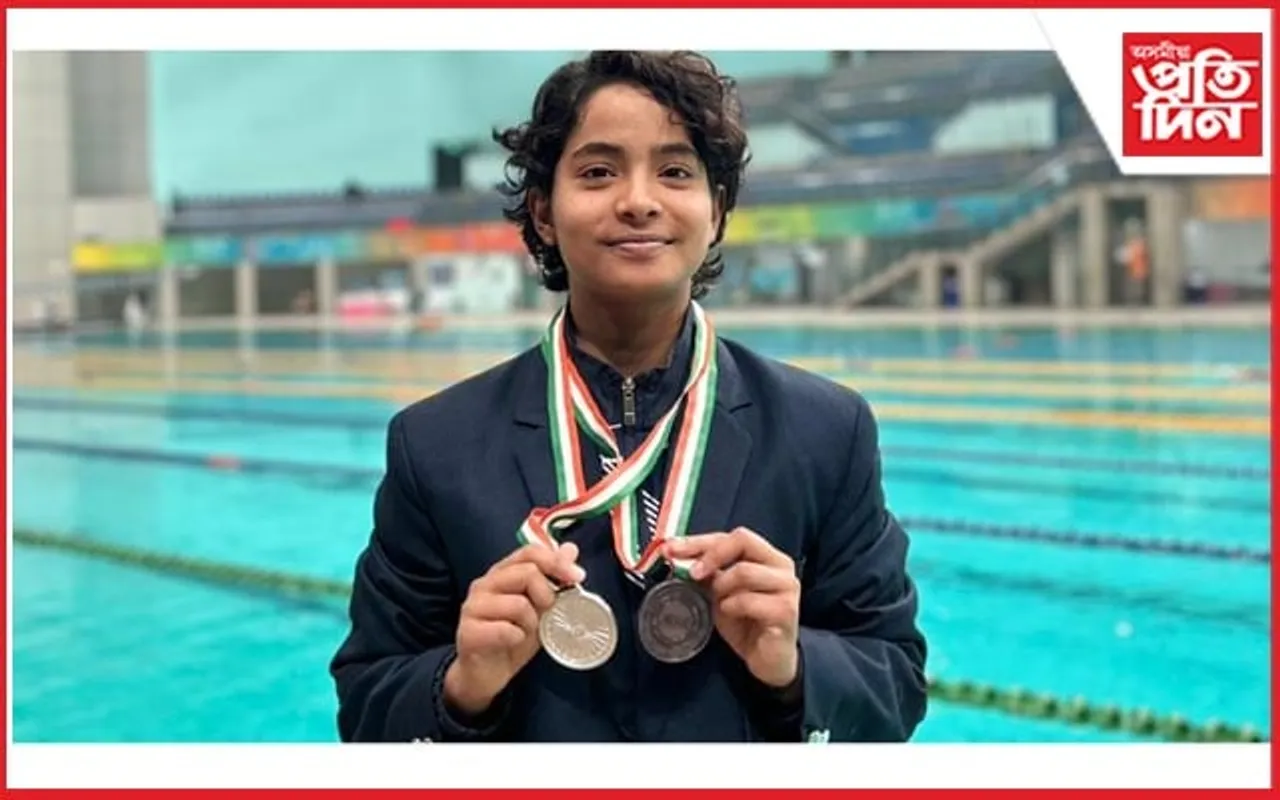  ৬৭তম নেচনেল স্কুল গেমছত জিলিকিছে অসমৰ পাহি বৰা