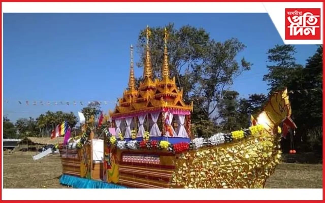 চৰাইদেউ চলাপথাৰত "পয় লেং" উৎসৱৰ প্ৰস্তুতি...