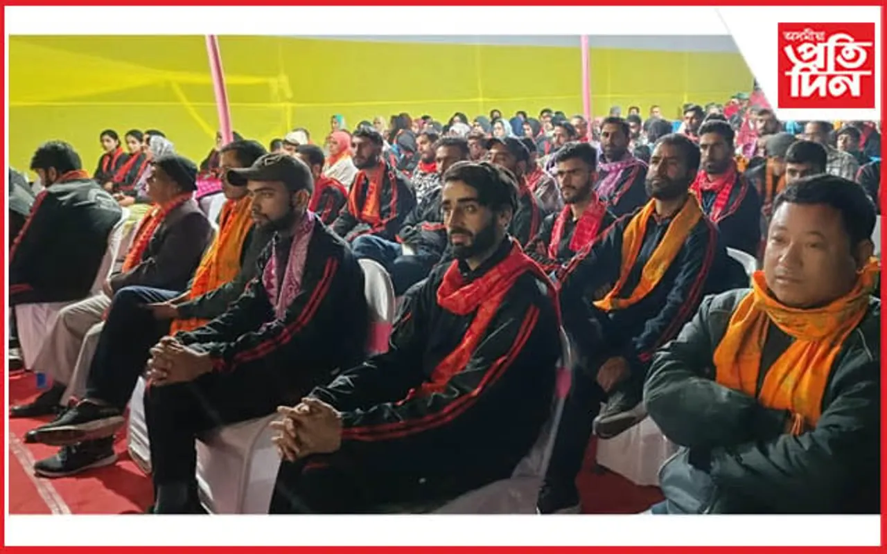তামুলপুৰত কাশ্মীৰী যুৱ বিনিময়ৰ দলক উষ্ম আদৰণি...