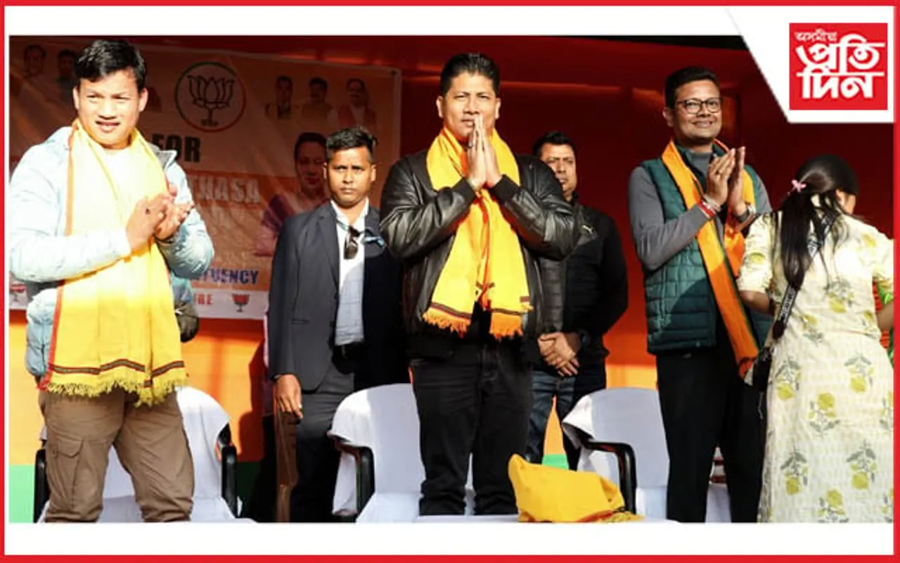 উত্তৰ কাছাৰ পাৰ্বত্য স্বায়ত্ব শাসিত পৰিষদৰ নিৰ্বাচনী প্ৰচাৰ পীযুষ হাজৰীকাৰঃ ভূপেন বৰালৈ বেদনা সিক্ত কবিতা লিখাৰ আহ্বান... 