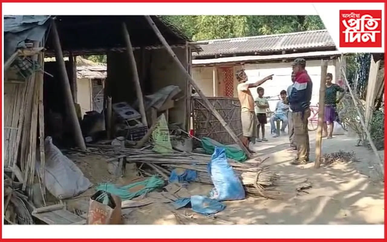 তামুলপুৰ জিলাৰ ভাৰত-ভূটান সীমান্তত হাতীৰ উপদ্ৰৱ...