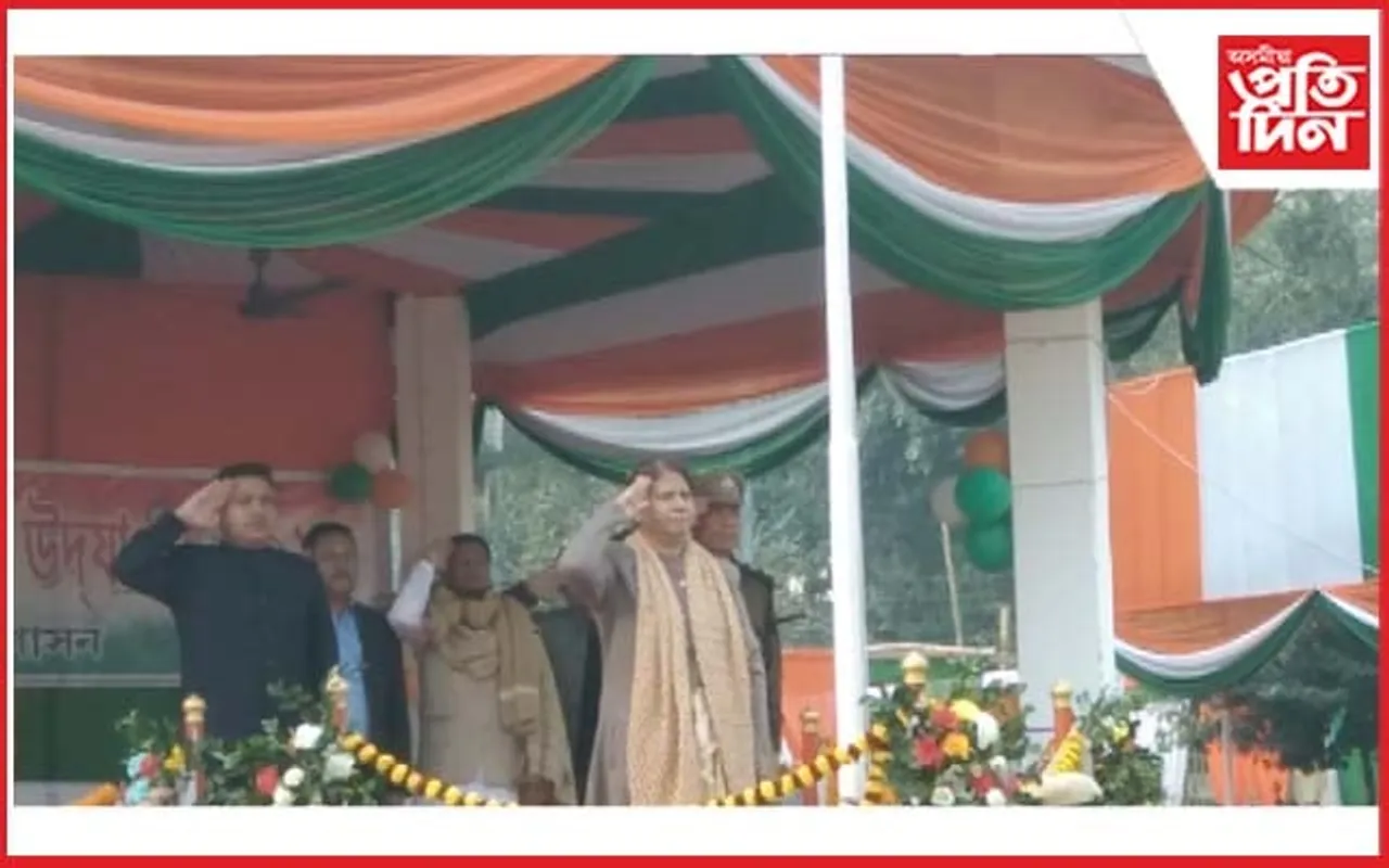 মঙলদৈত পতাকা উন্মোচন মন্ত্ৰী অজন্তা নেওগৰ
