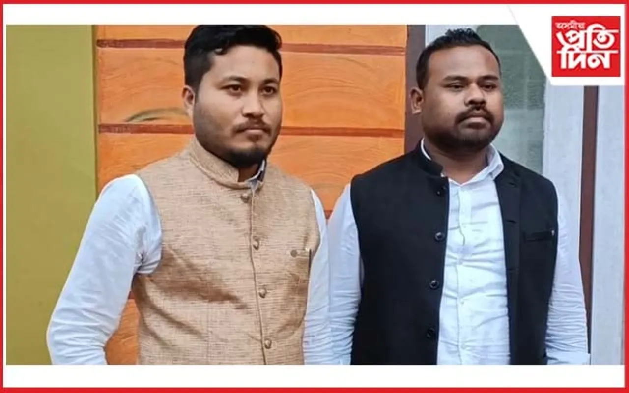 ক্ষমা বিচাৰিলে গোলাঘাটৰ ছাত্ৰনেতা গীতাৰ্থ শইকীয়া আৰু বিশ্বজিৎ গগৈয়ে
