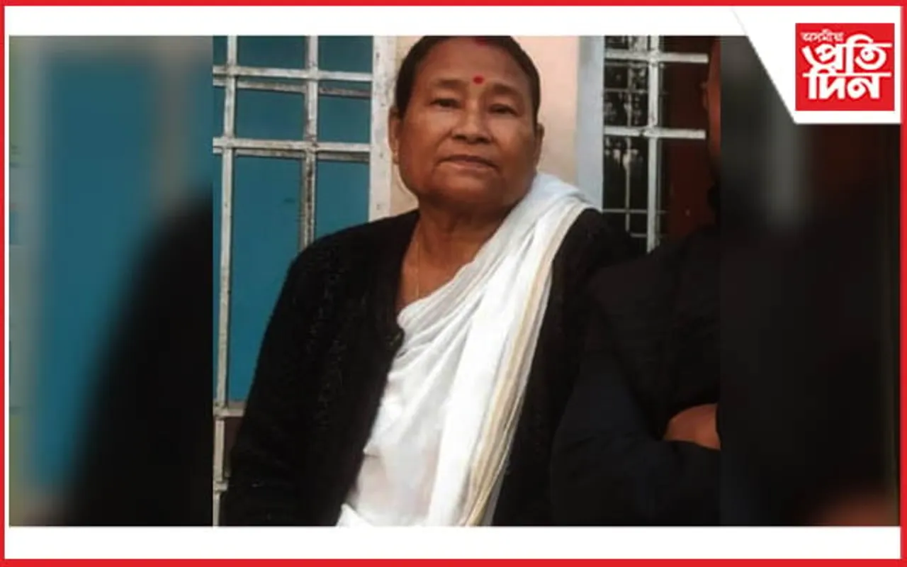 ঢকুৱাখনাৰ প্ৰবীণ ধৰ্মপ্ৰাণ মহিলা  নয়না বৰুৱাৰ বিয়োগ...
