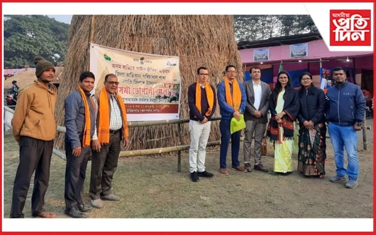  উৰিয়াগাঁও খেলপথাৰত এতিয়া ভোগালীক লৈ উৎসৱমুখৰ পৰিবেশ 