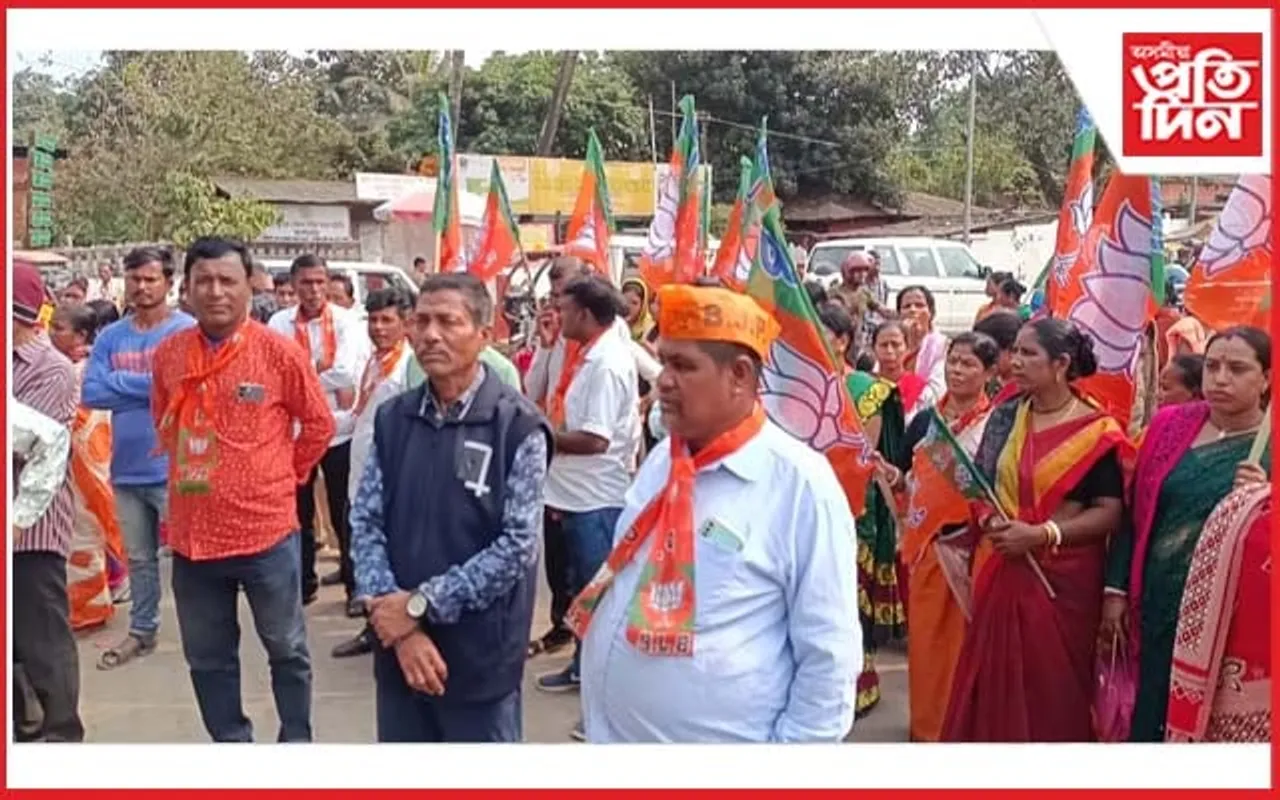 প্ৰাক্তন বিধায়ক দিলীপ কুমাৰ পালে পুনৰ বিজেপিত যোগদান কৰে