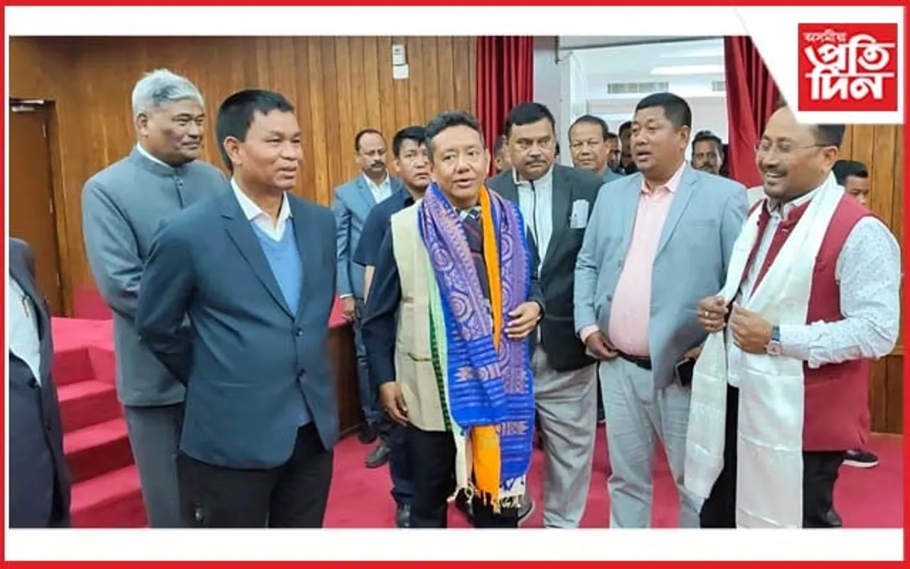 কোকৰাঝাৰত অৰুণাচল প্ৰদেশ বিধানসভাৰ অধ্যক্ষ পাছাং দৰ্জী সোণা