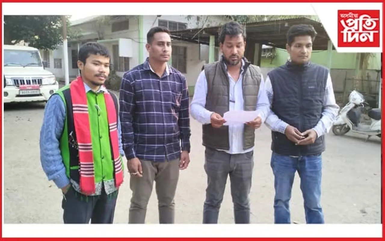 আদালতত হাজিৰ কৃষক মুক্তিৰ সাধাৰণ সম্পাদক বিদ্যুৎ শইকীয়াসহ ৪জন সতীৰ্থ